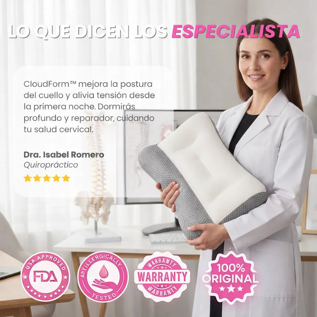 CloudForm™ - Despierta Sin Dolor Desde la Primera Noche
